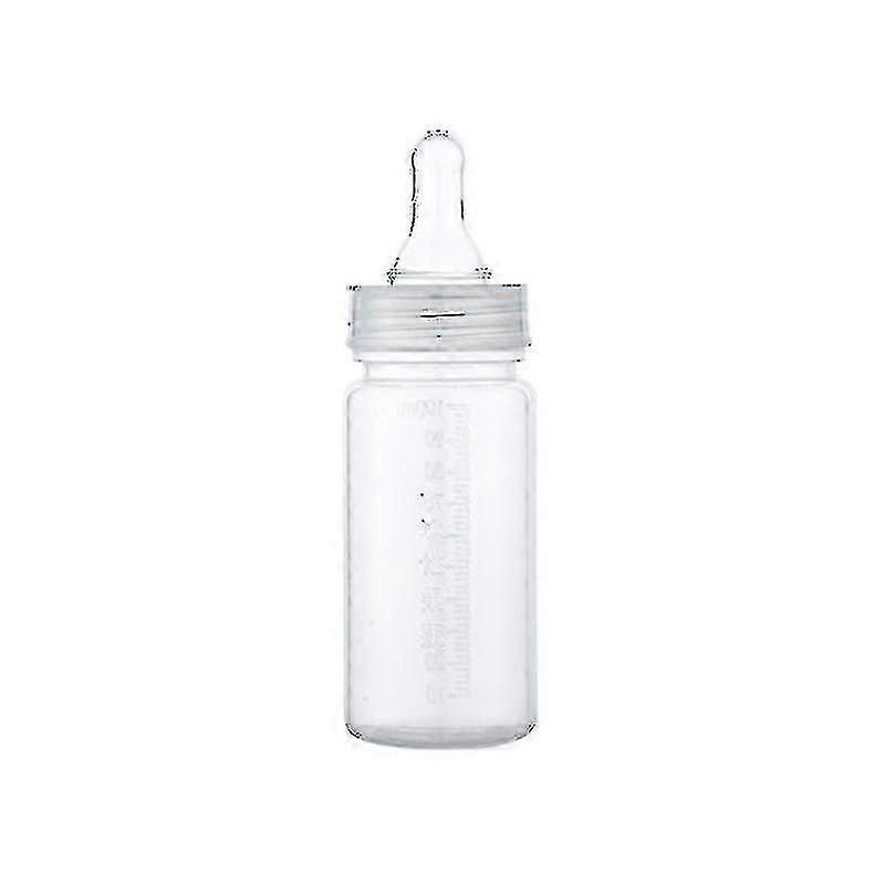 Nyfödd baby engångs nappflaska bärbar standardkaliber engångs nappflaska 100 ml (10 stycken)