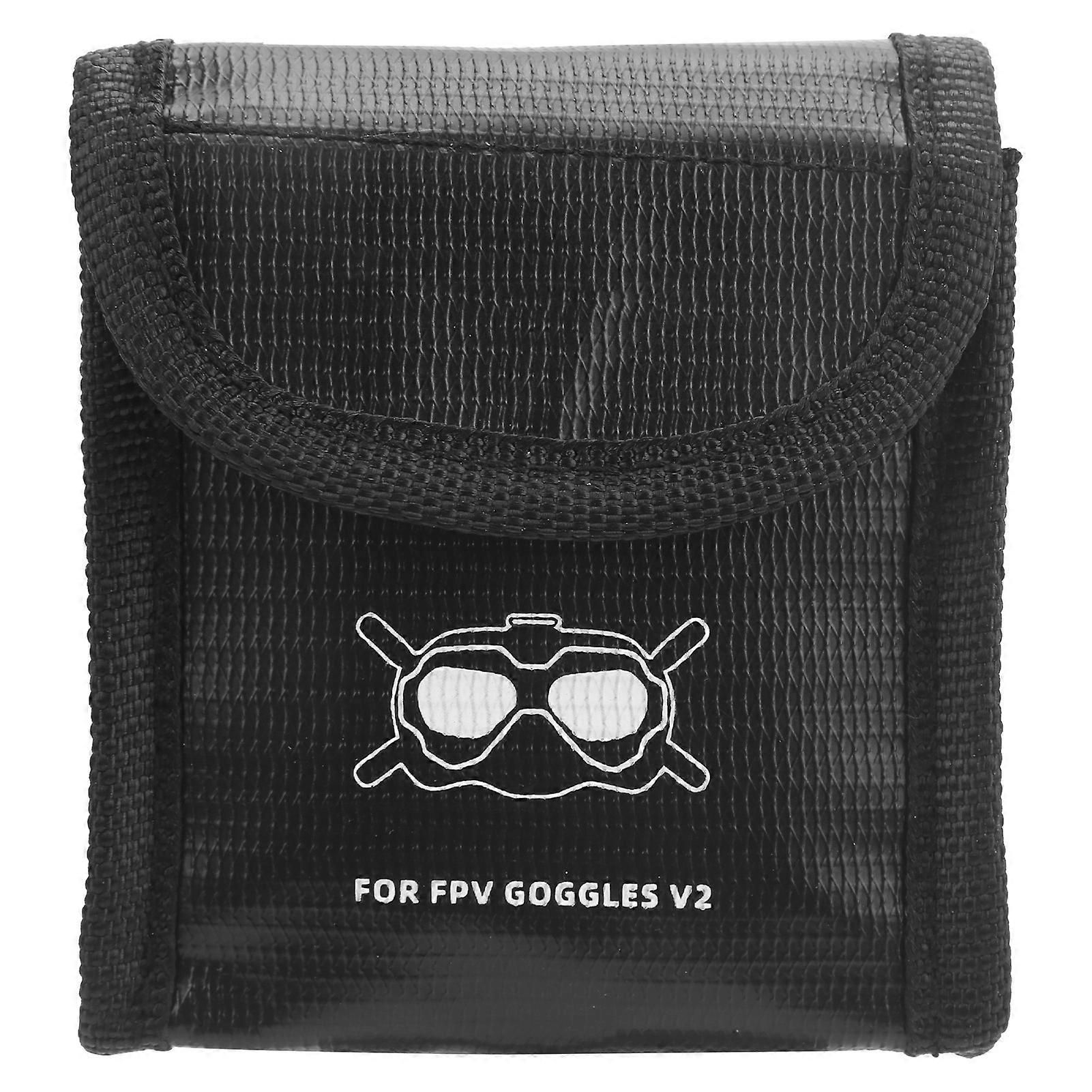 Battery Safe Bag Explosion Proof Lipo Battery Storage Bag for DJI FPV Flight Glasses V2