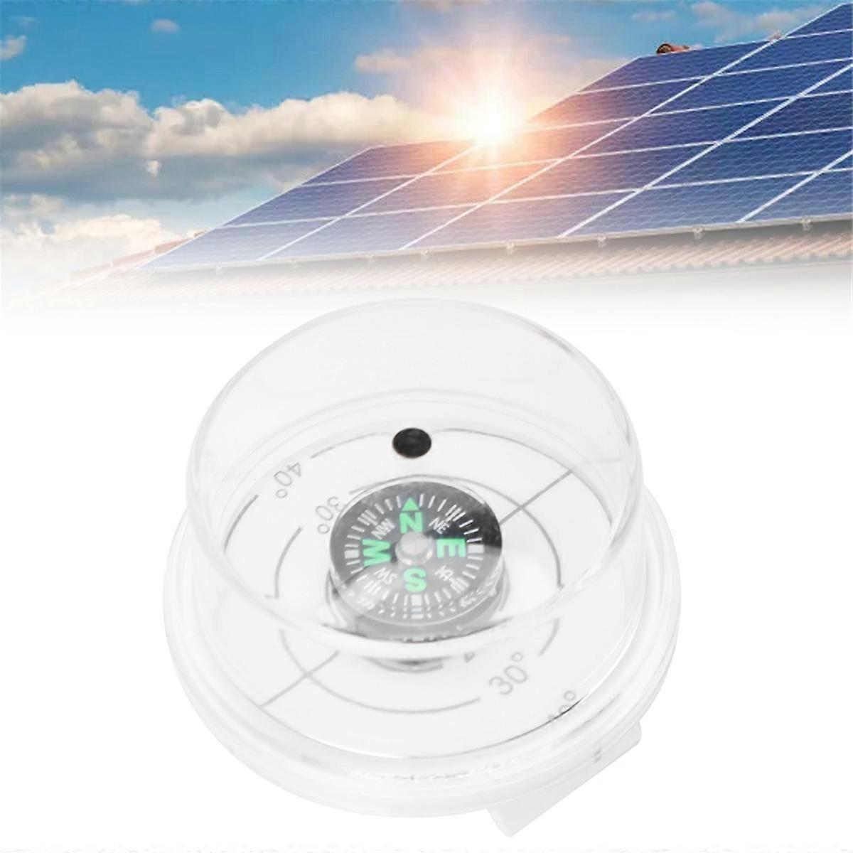 Solar Angle Guide with Compass Solar Panel Measuring Instrument 2Pcs