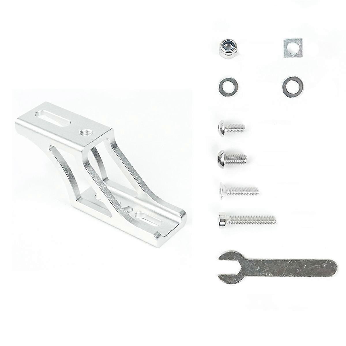 For Folding Bike Pig Nose Light Converter Silver