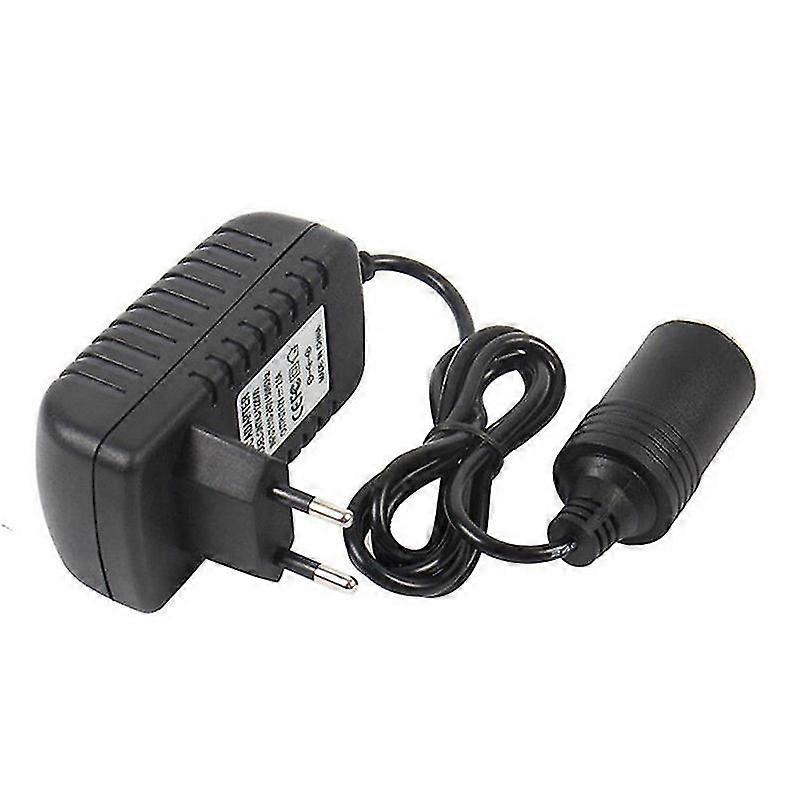 220V to 12V Car Cigarette Lighter Socket Adapter