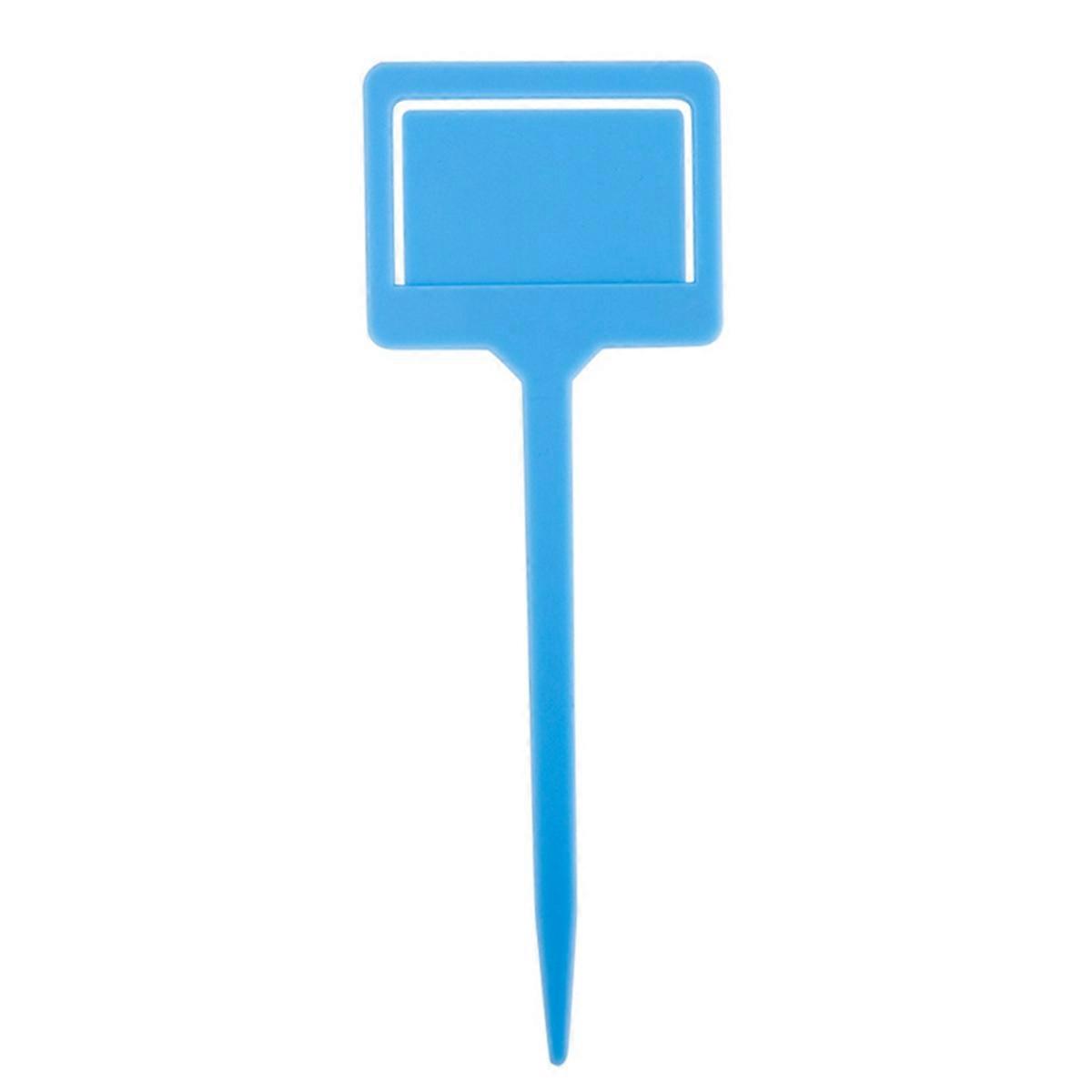 Blue 100Pcs Plastic Gardening Labels Succulent Labels