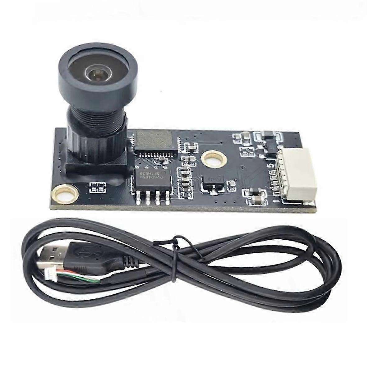 2MP 1080P USB Camera Module 130 Degree Fixed Focus for Face Recognition Linux