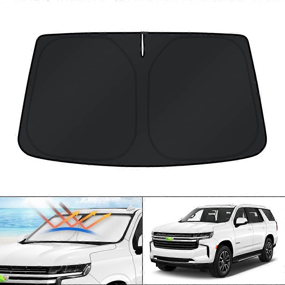 Kust Window Sun Shade for Chevrolet Tahoe Accessories - Custom Fit UV Protection, Easy Install, Durable Material