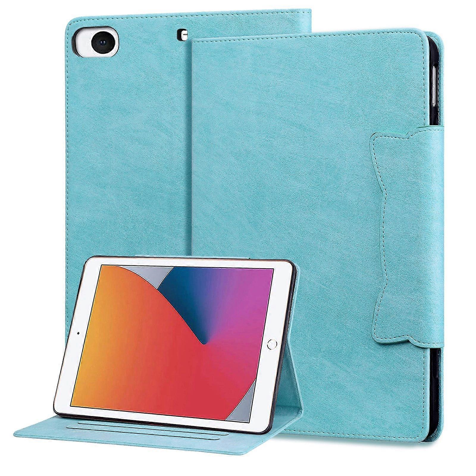 Cat Buckle Leather Smart Tablet Case