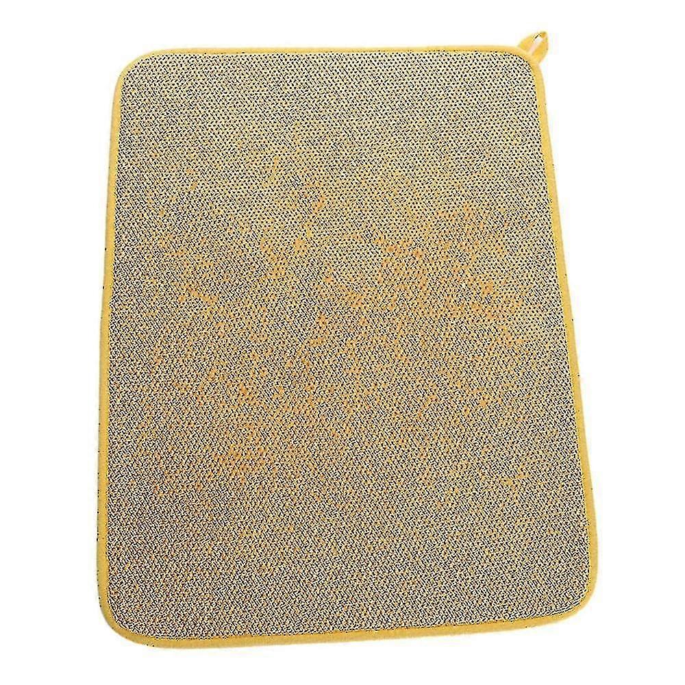 JiaWei طبق حصيرة ستوكات - حصيرة تجفيف فائقة الامتصاص للمطبخ ، آلة قابل للغسل wuY