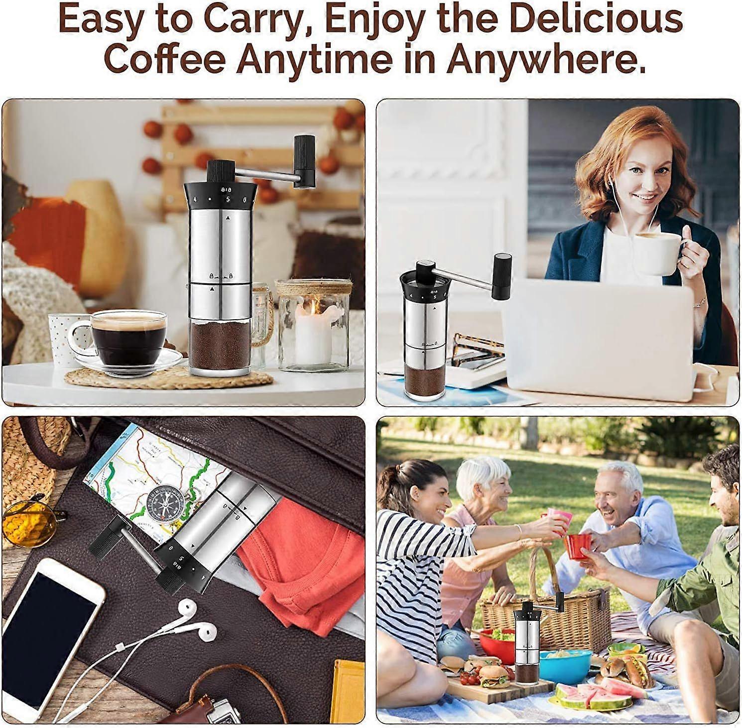 Stainless Steel Hand Grinder Coffee Grinder