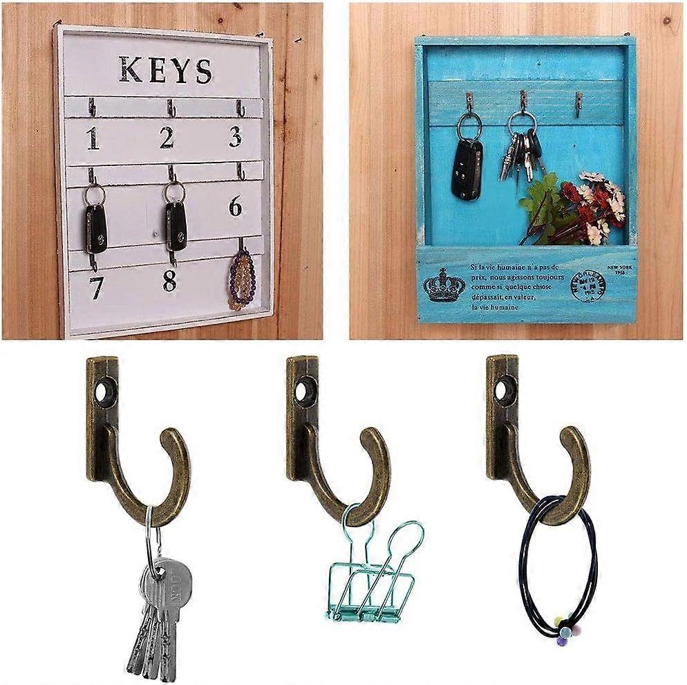 20 Pack Wall Hooks Wall Mounted Coat Hooks