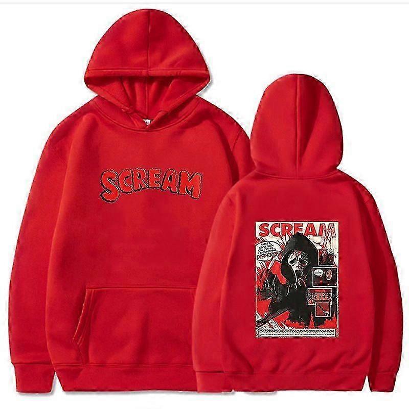 Sudaderas con capucha Scream VI Ghostface Sudadera con capucha de moda para hombre Sudadera con capucha para mujer Sudadera con capucha de Halloween para hombre