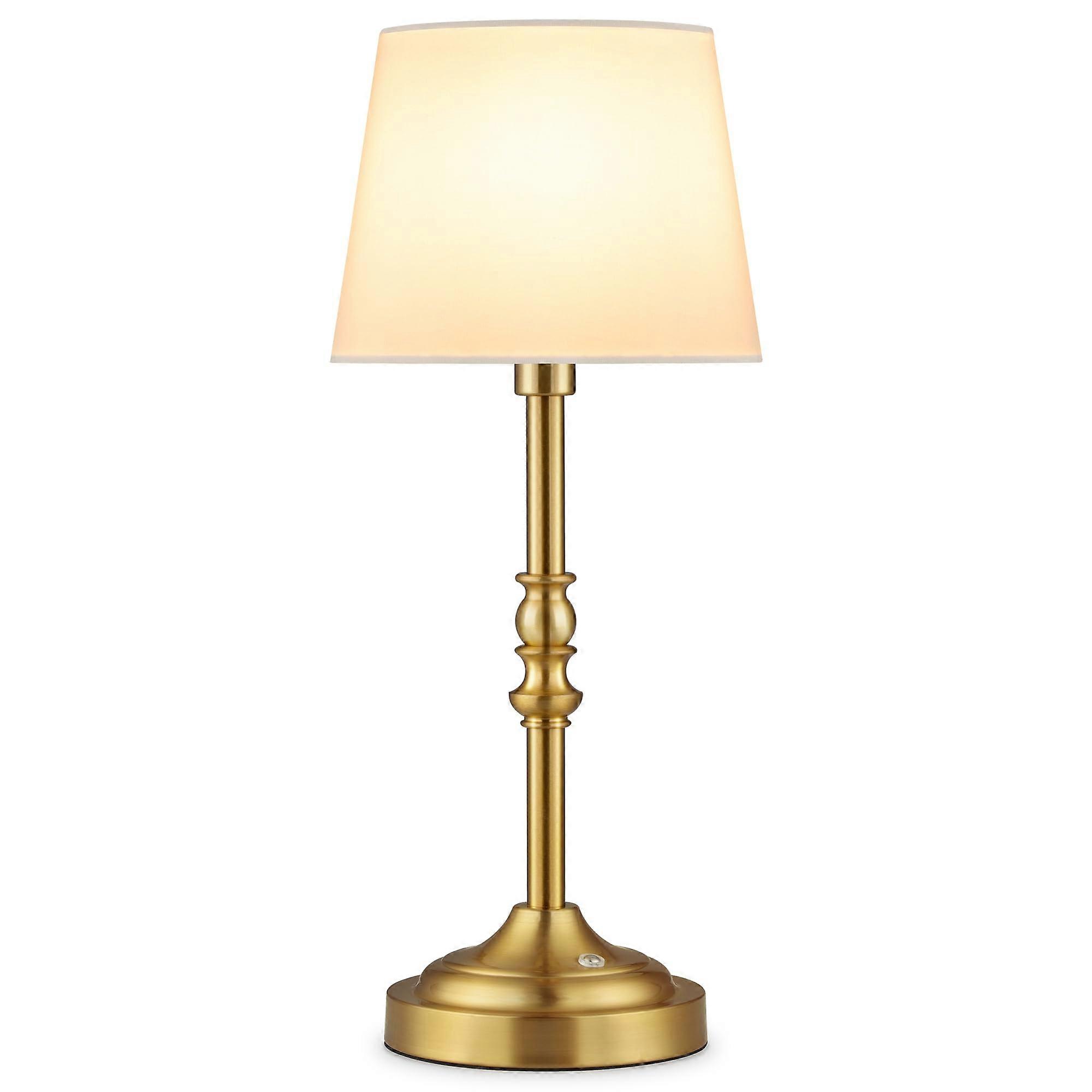 Cordless LED Table Lamp, Rechargeable Battery Desk Lamp, Dimmer with 4Level Brightness