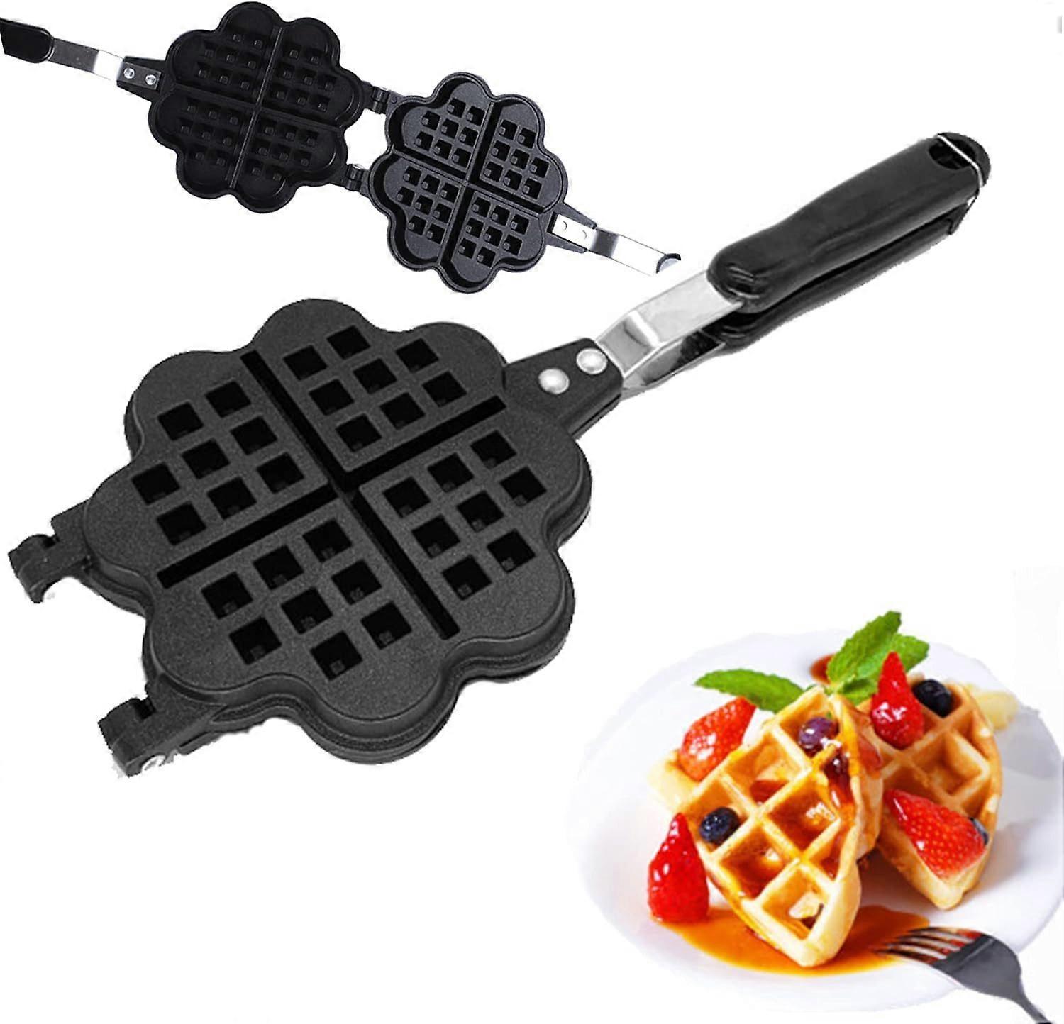 Waffle pan, essential baking tool for the kitchen at home, perfect for breakfast.