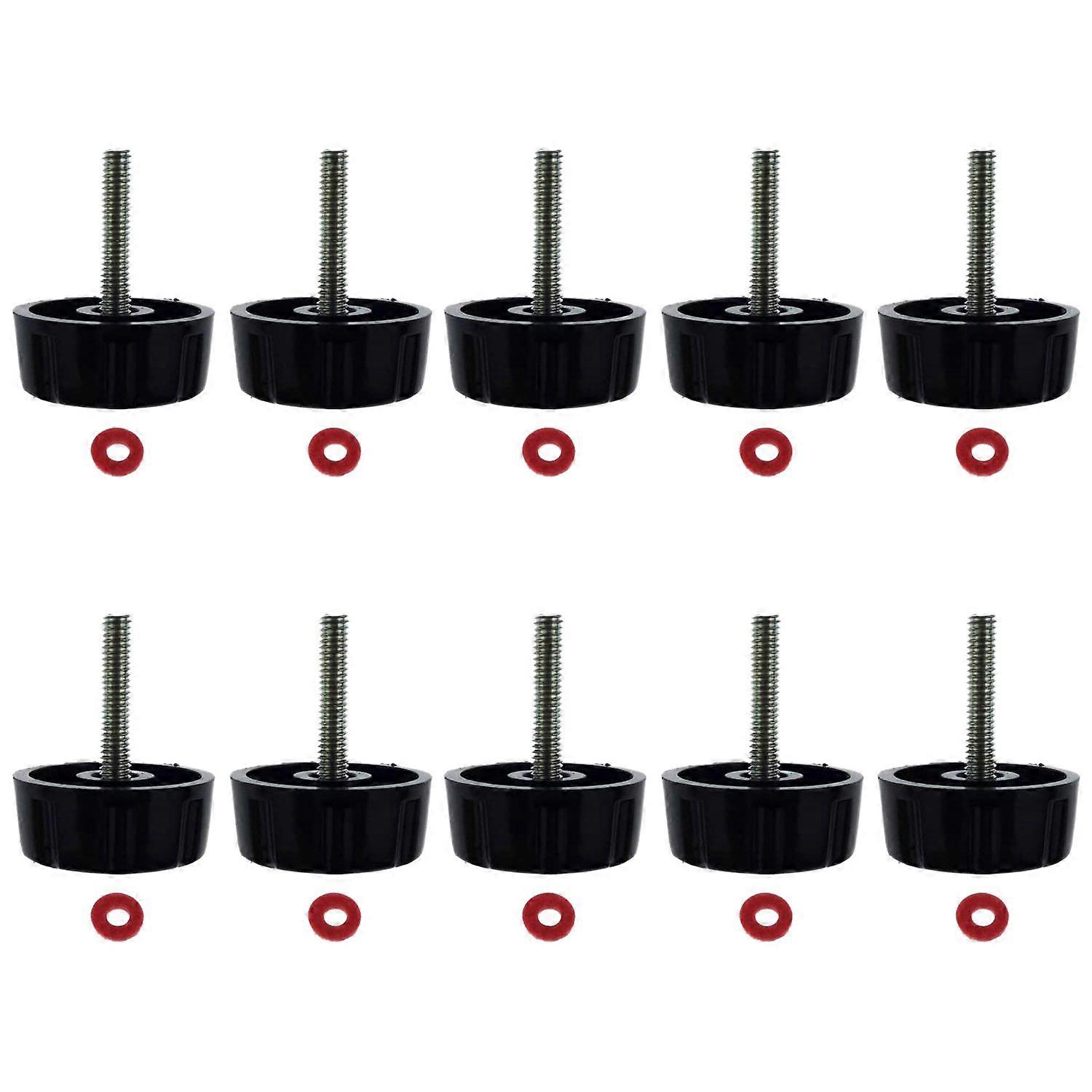 10Db csavarok anyák kupakok horgászathoz forgó orsók gomb power handle markolat