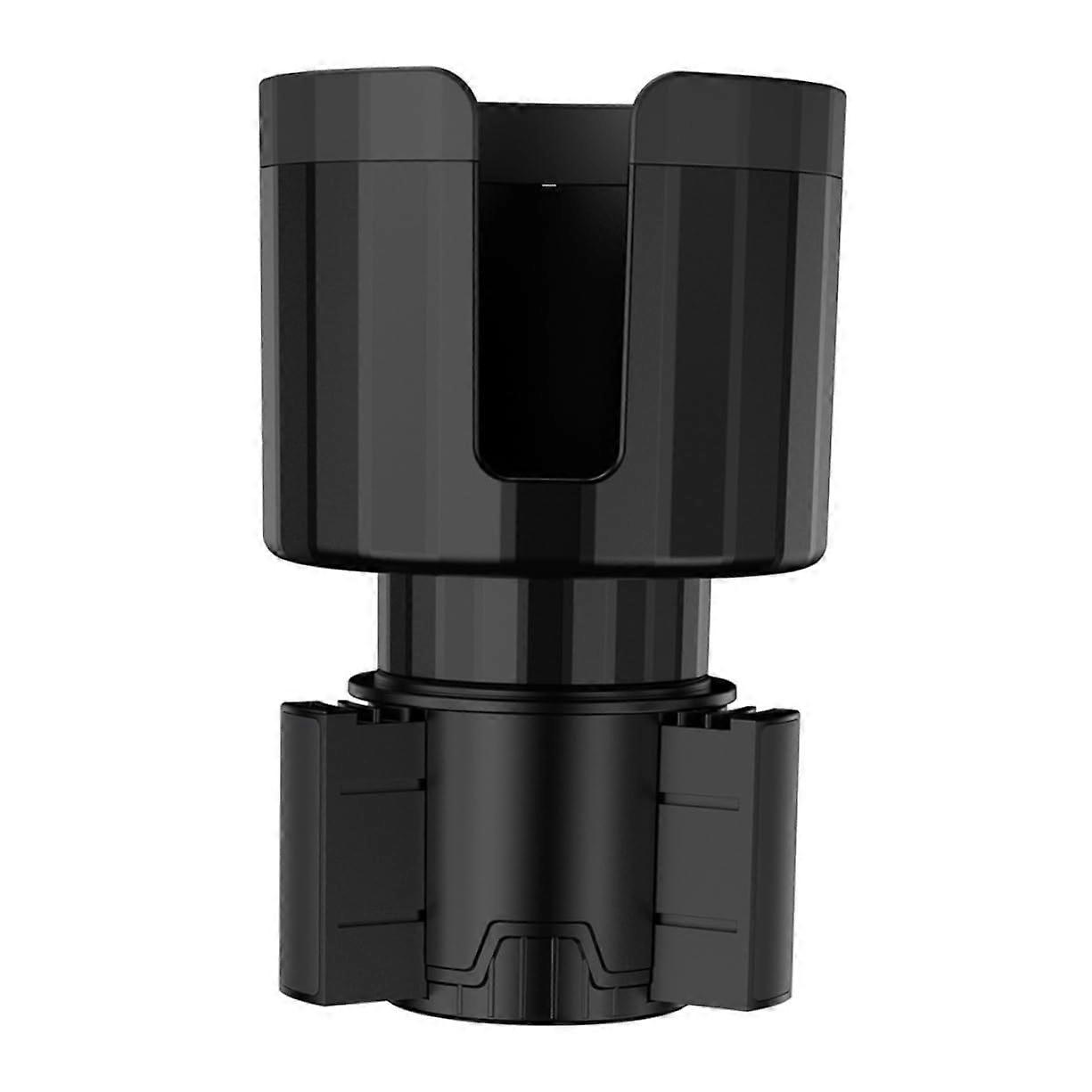 Car Cup Holder Expander with 2-Way Rotating Base and Anti-Slip Silicone Pads for Universal Vehicle Compatibility