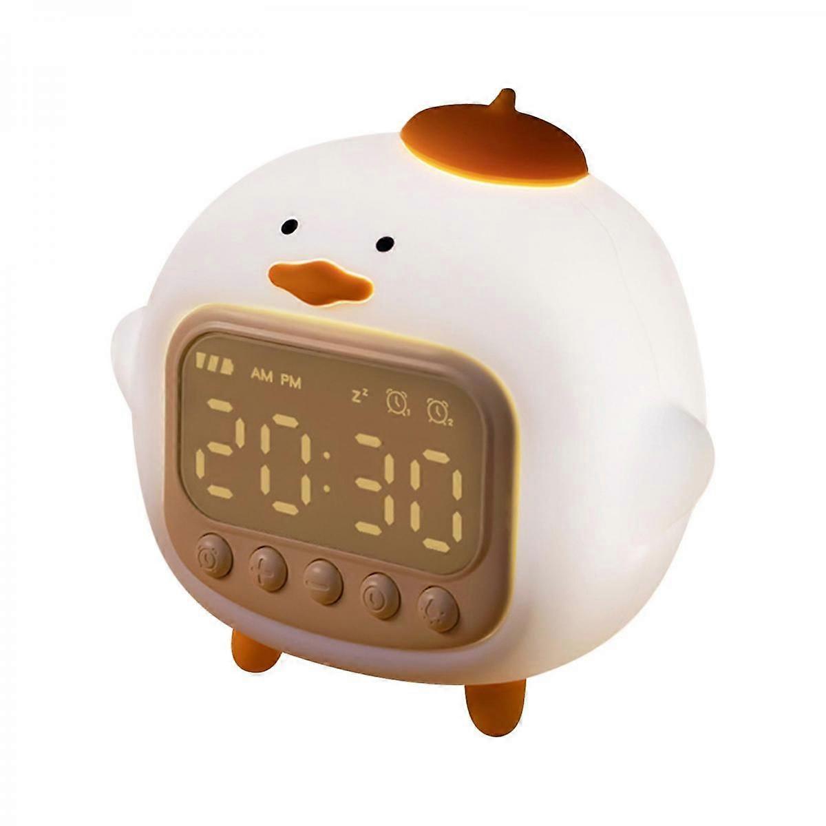 Cartoon Alarm Clock Small Program Controlling Luminous Alarm Clock Multi-function Electronic Alarm Clock For Students