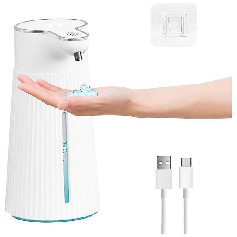 Automatic Wall Mount Soap Dispenser, 400Ml USB Rechargeable Electric
