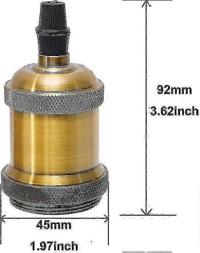 E27 Lamp Socket.bulb Socket.ceramic Adapter Lamp Holder For Decorating Chumian