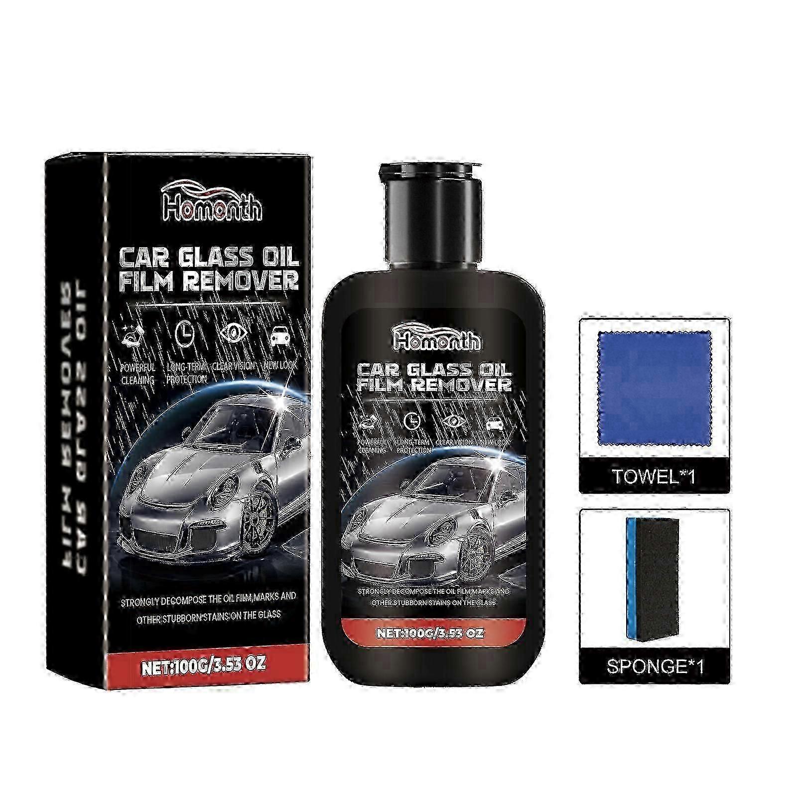 Automotive Glass Coating Paste Windshield Cleaning Decontamination Waterproof Windows Rainproof Car Cleaning