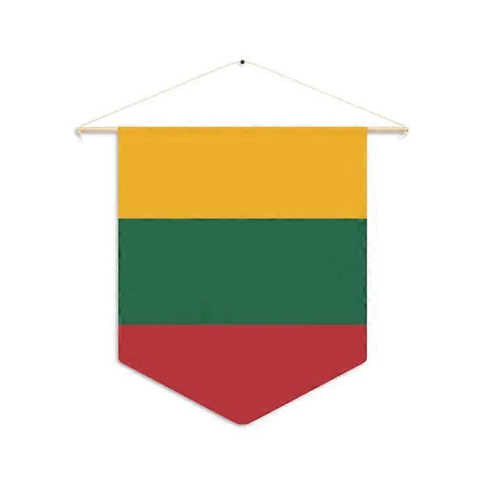 Flag - Lithuania - 30 x 45 cm - Polyester - Double-sided print - Accessories included