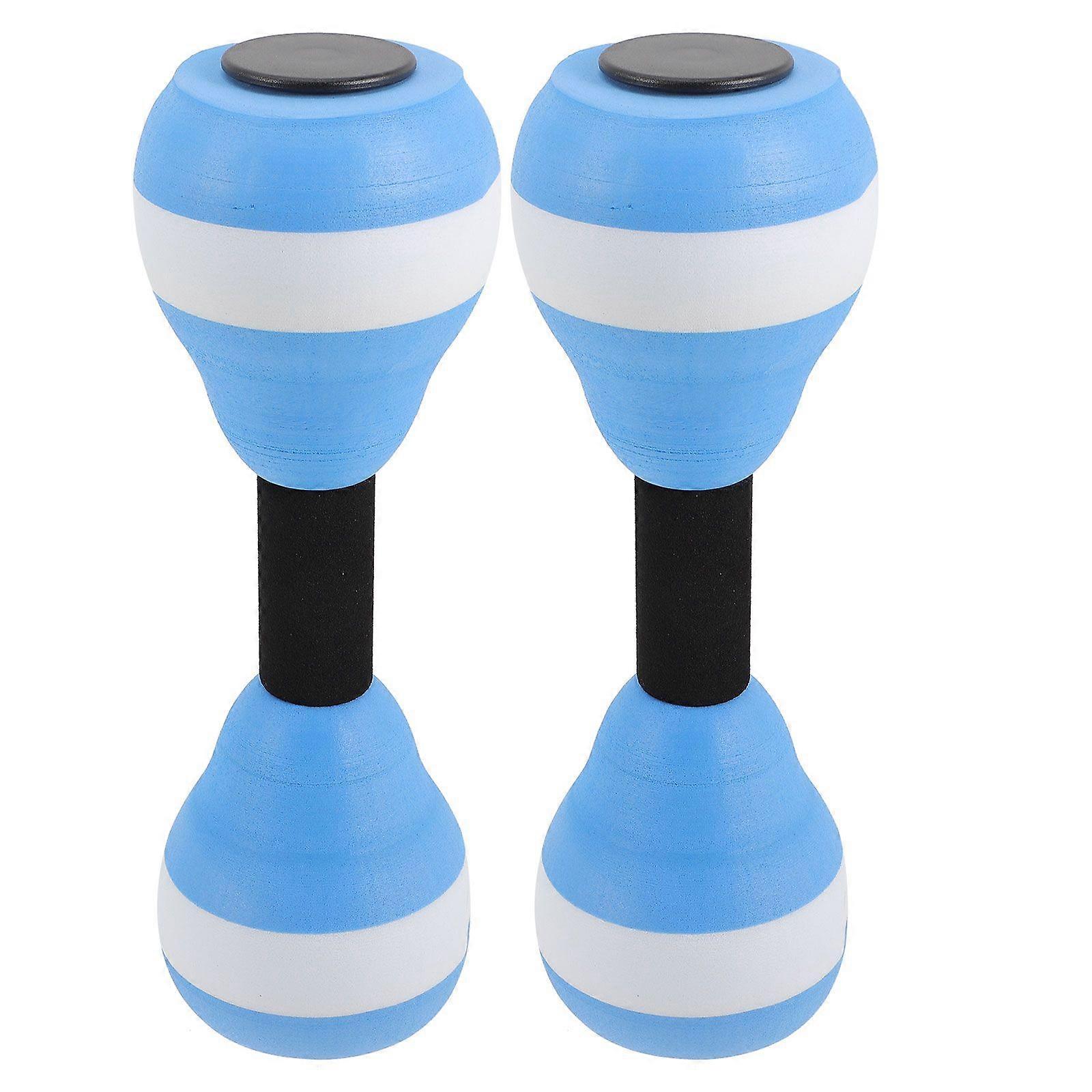 1 Pair Aquatic Exercise Dumbbell Floating Dumbbell Compact Aquatic Dumbbell