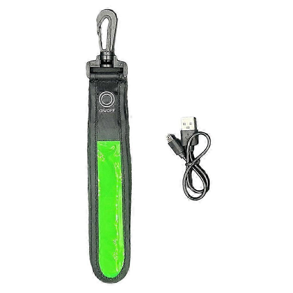 Reflector Pendant Led Light Reflective Strap Bag Pendant With 3 Lighting Modes