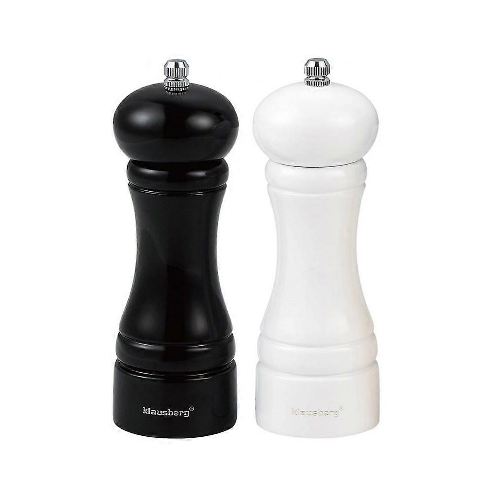 Klausberg set of 2 salt and pepper grinders KB7558