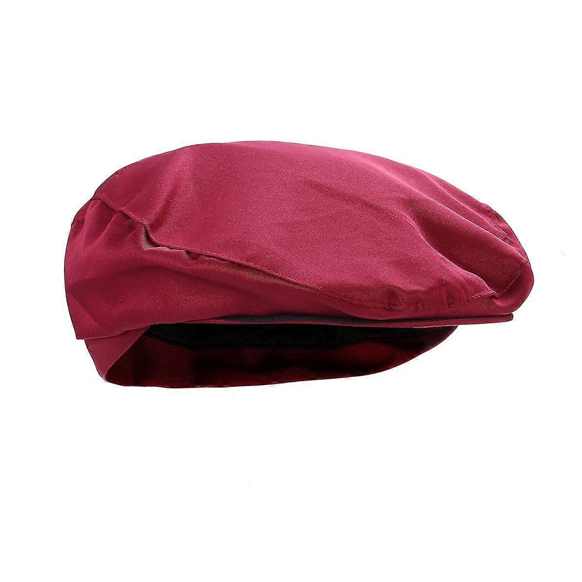 Μαγειρική Chef Hat Cook Σερβιτόρος Baker Hat Hotel Bartender Beanie Καπέλα για Άνδρες Γυναίκες (Κόκκινο)