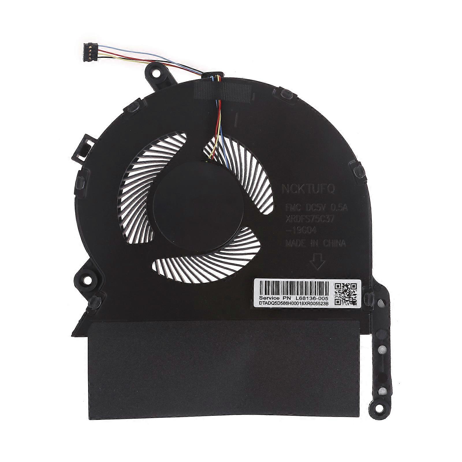 Laptop Radiator DC5V 0.5A 4 pin 4-wires Cooling Fan Quiet GPU CPU Coolers for HPSpectrex360 15-EB 15-EB0043DX