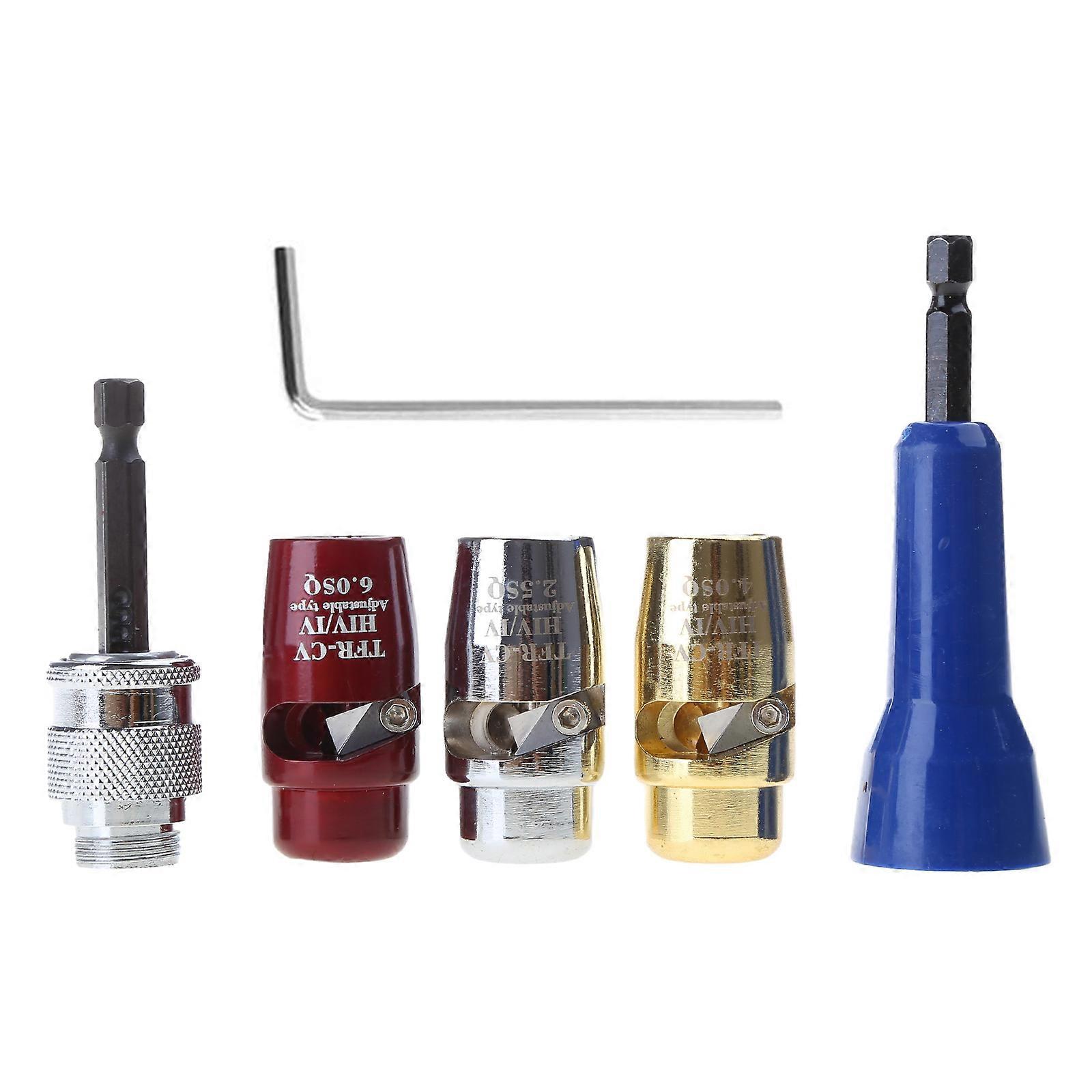 Wire Stripping and Twisting Tool, Electric Wire Stripper Professional Electrician Tool Set for Power Drill Cable Quick