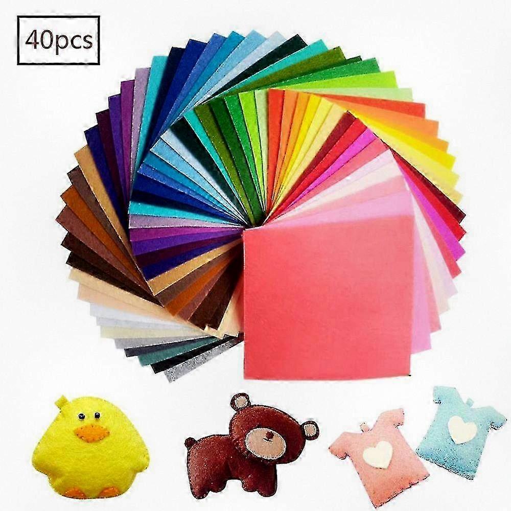 Multicolored Craft Felt Sheets in 60 Vibrant Colors, 20 X 30 Cm Size, Perfect for Various Art Projects
