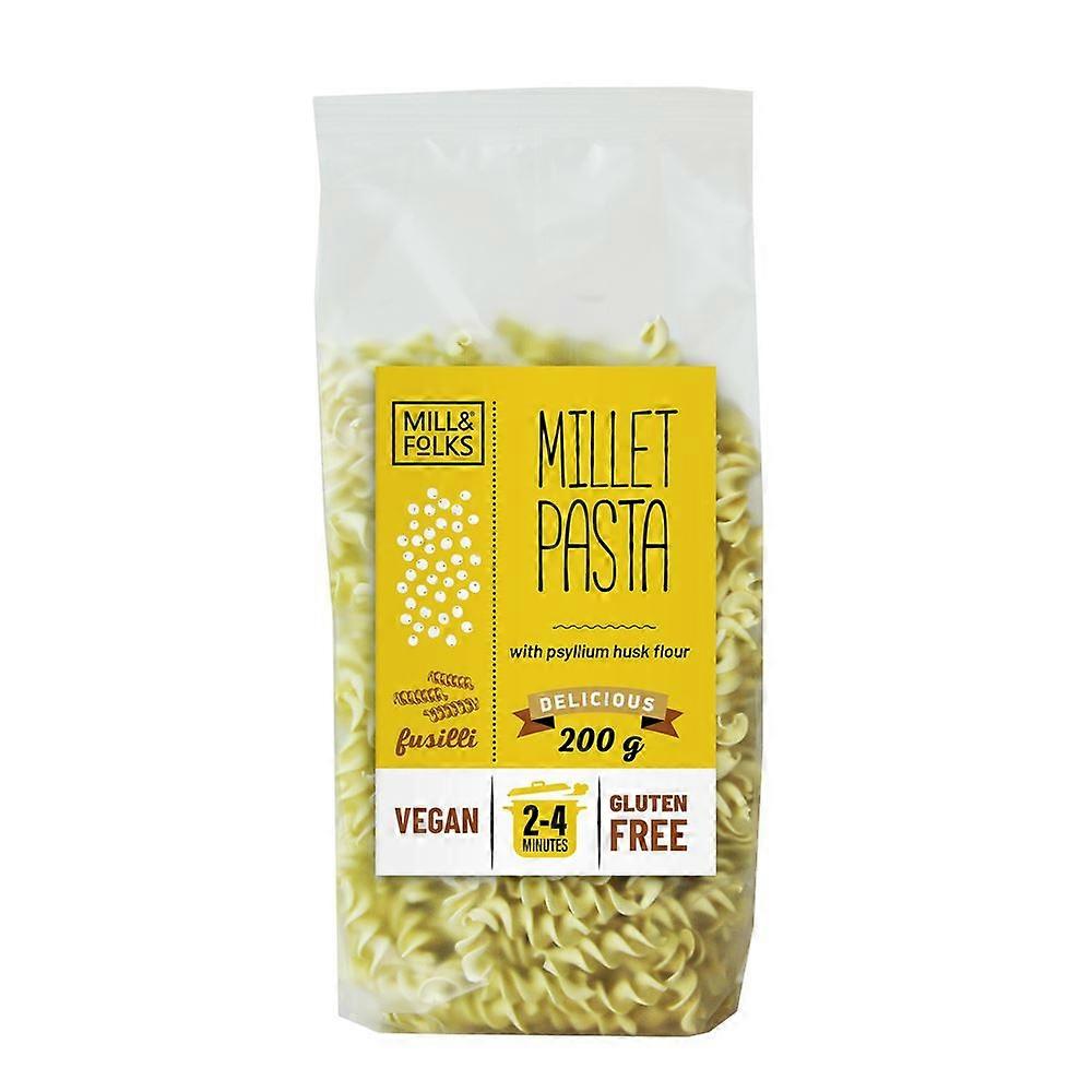 Mill & Folks llet 意大利面 fusilli 200g 无麸质素食主义者