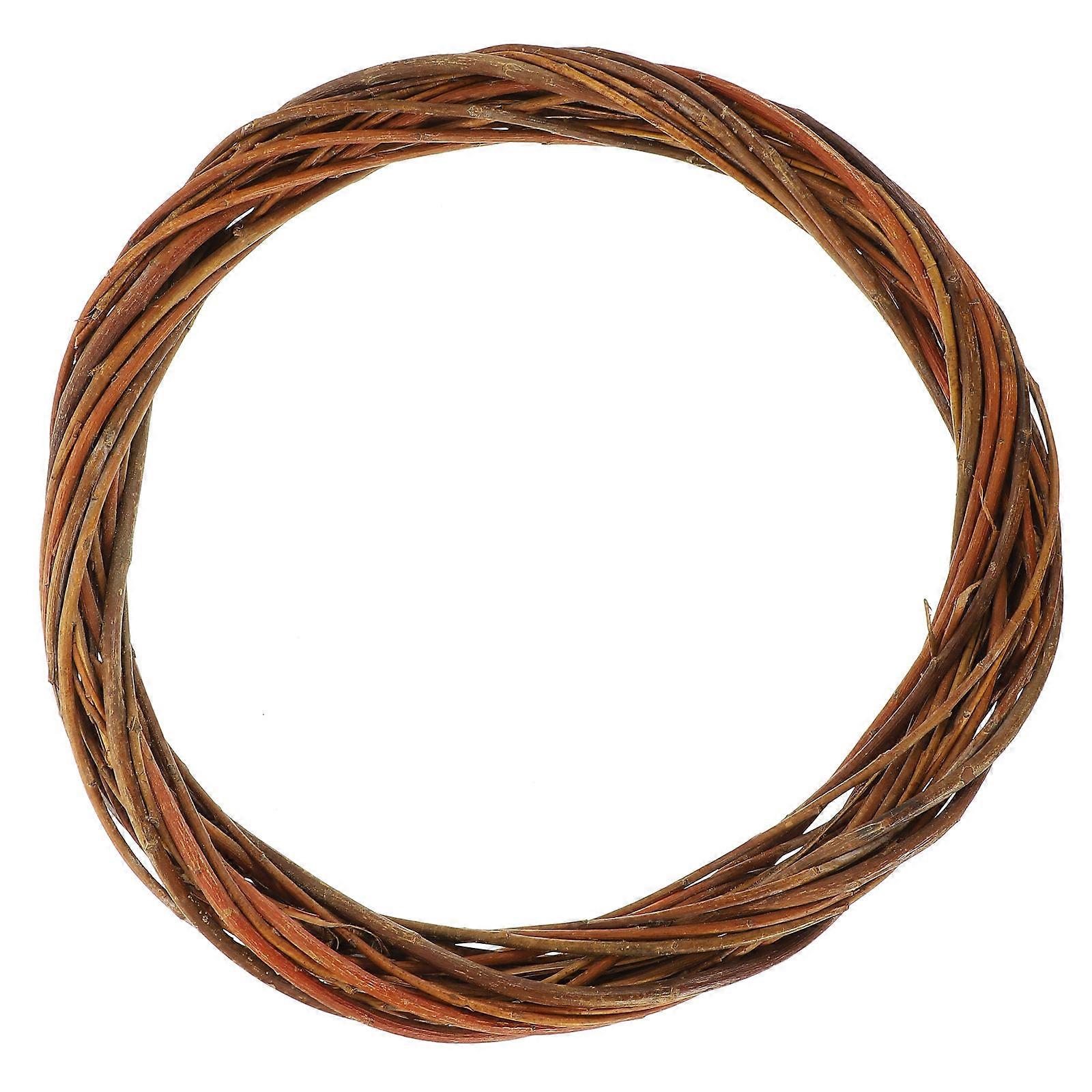 Natural Willow Wreath, Easy to , Adds Charm to Doors and Walls