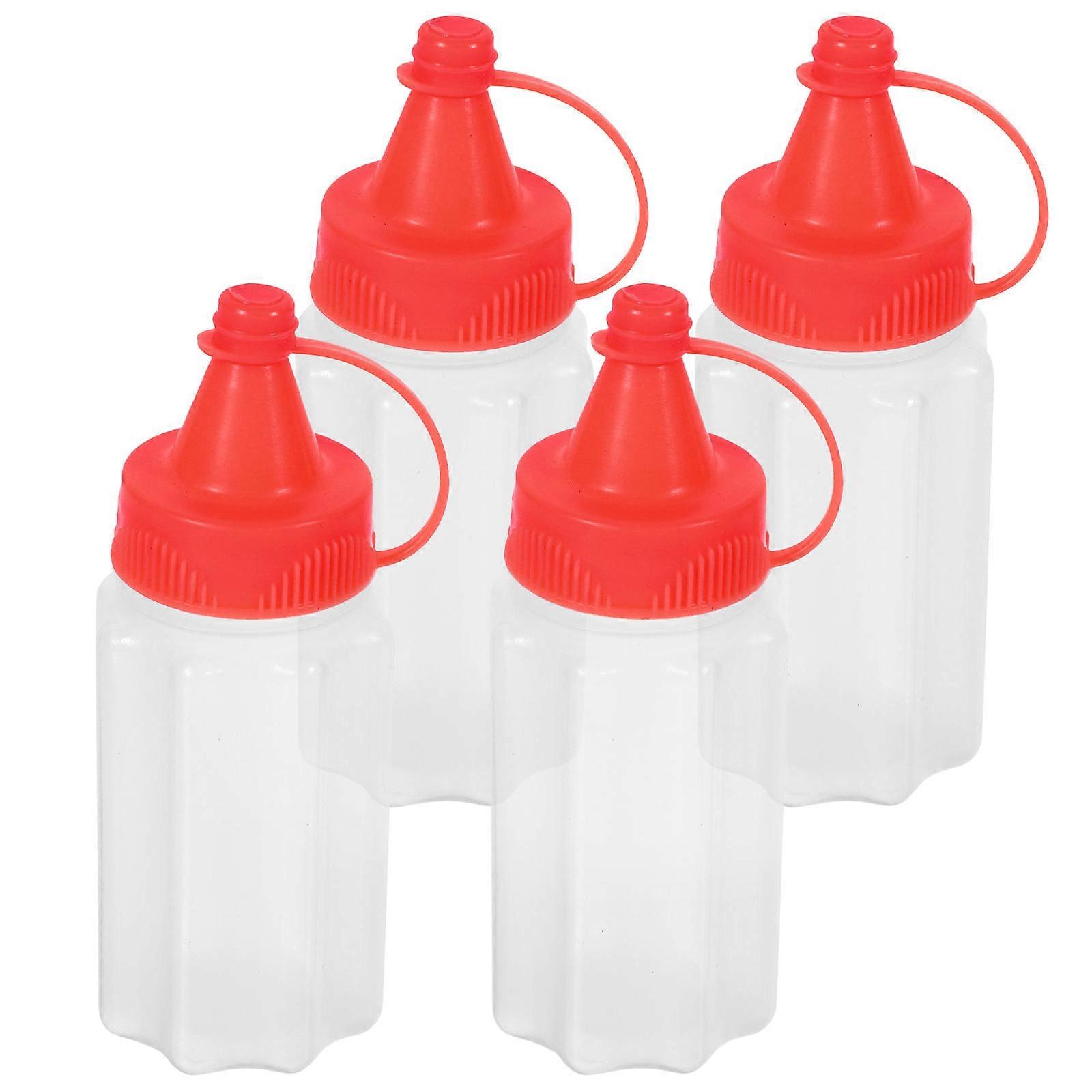 Convenient Tiny Squeeze Bottles, Reliable Performance for Picnics, Suitable for All Ages