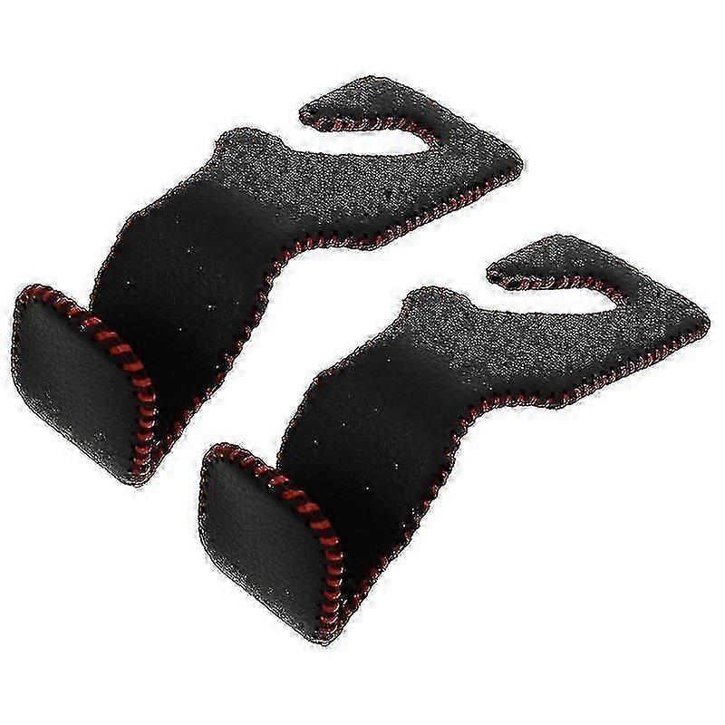 12.7X4.3x4.8cm Black Utility Hooks 2pcs Car Seat Hooks Advanced Hooks Car Headrest Hangers Multi-fun