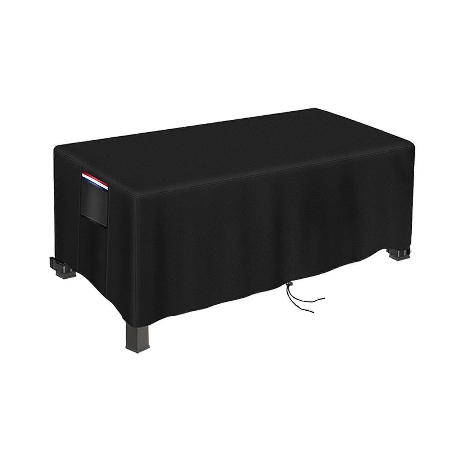 Uteplats brandskål lock Vindtät duk Läckagesäker design brandkorgslock Allweather resistent för utomhus 45×24×25inch