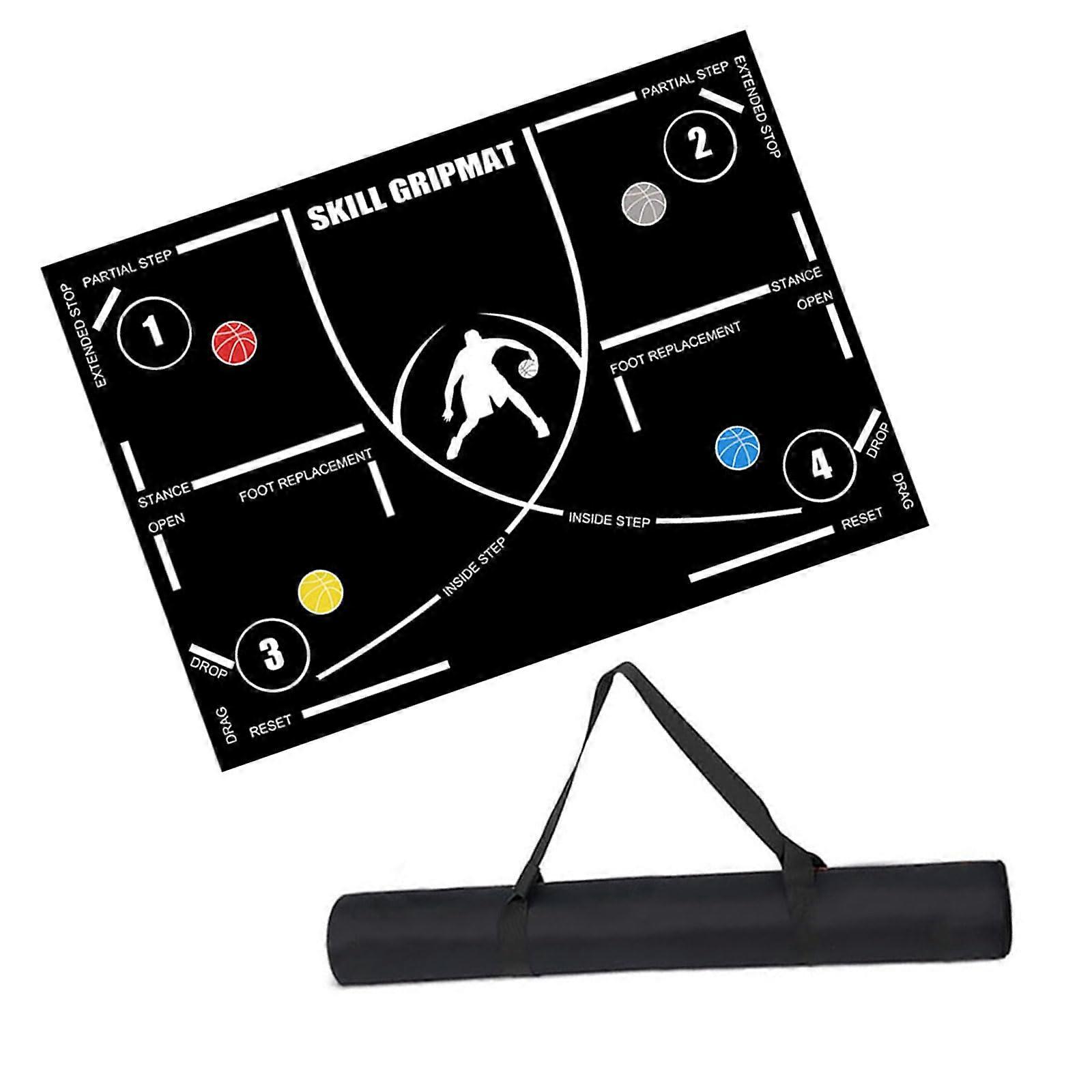 Basketball Pads Portable Mobility Foot Step Training Mat Non-Slip Pillow Type A and S for Enhanced Athletic Performance