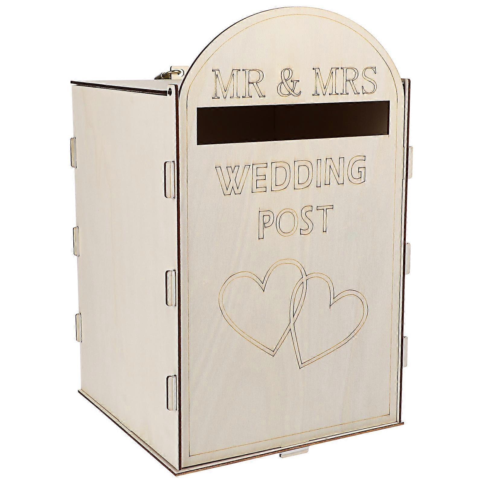 Wooden present Holder, Ideal Prop for Rustic Wedding Themes