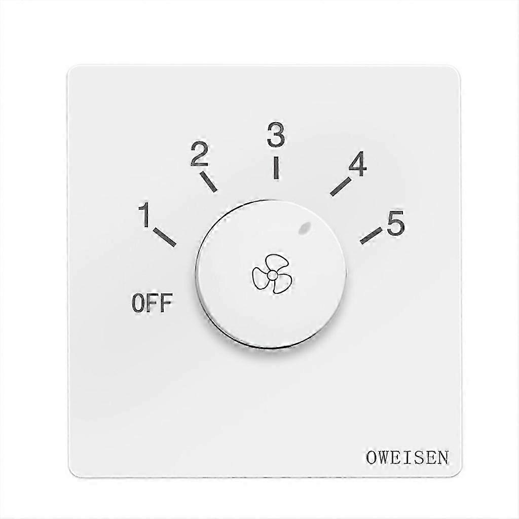 Universal Adjustment Ceiling Fan Speed Control Switch Wall Button Dimmer Switch [jkw]