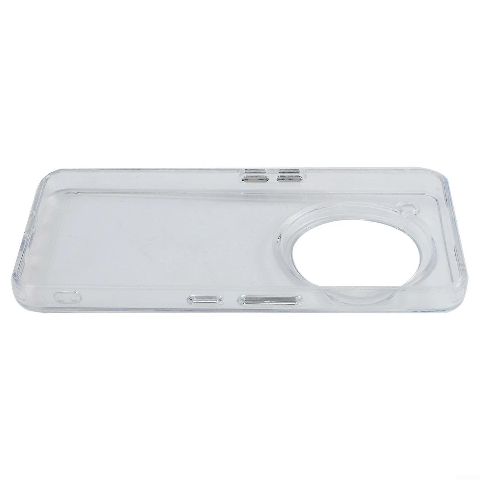 Protective case for Nothing Phone 3a Pro Defense with easy access, slim design, transparent (translucent gray) Translucent Grey