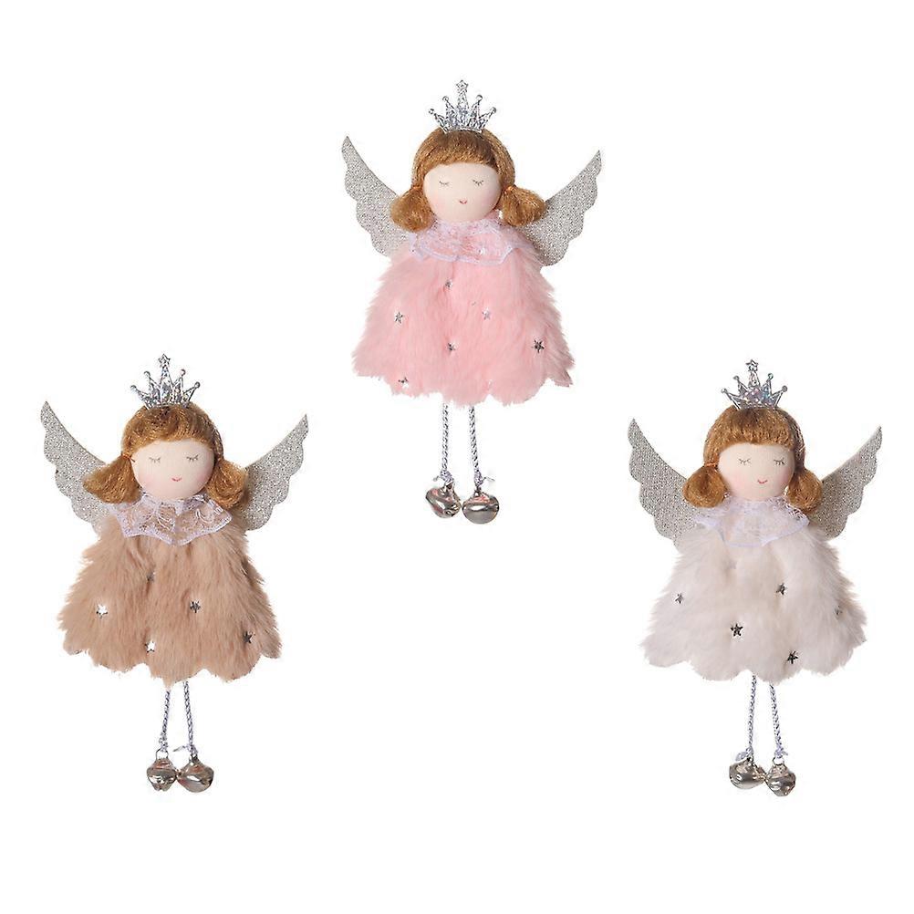 Here's a refined and engaging product description based on your input:
**3pcs Adorable Angel Cloth Doll Pendants – Hanging Ornaments for