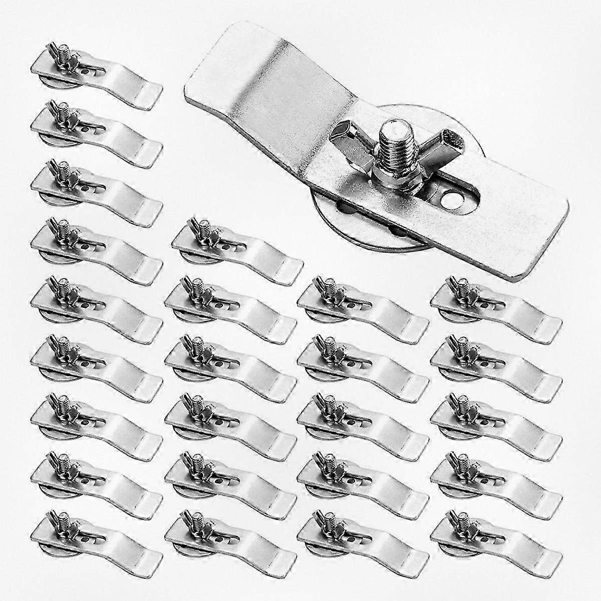 26PCS Undermount Sink Clip Clamp Installation Kit with Fastener Support for Kitchen Sink Mounting