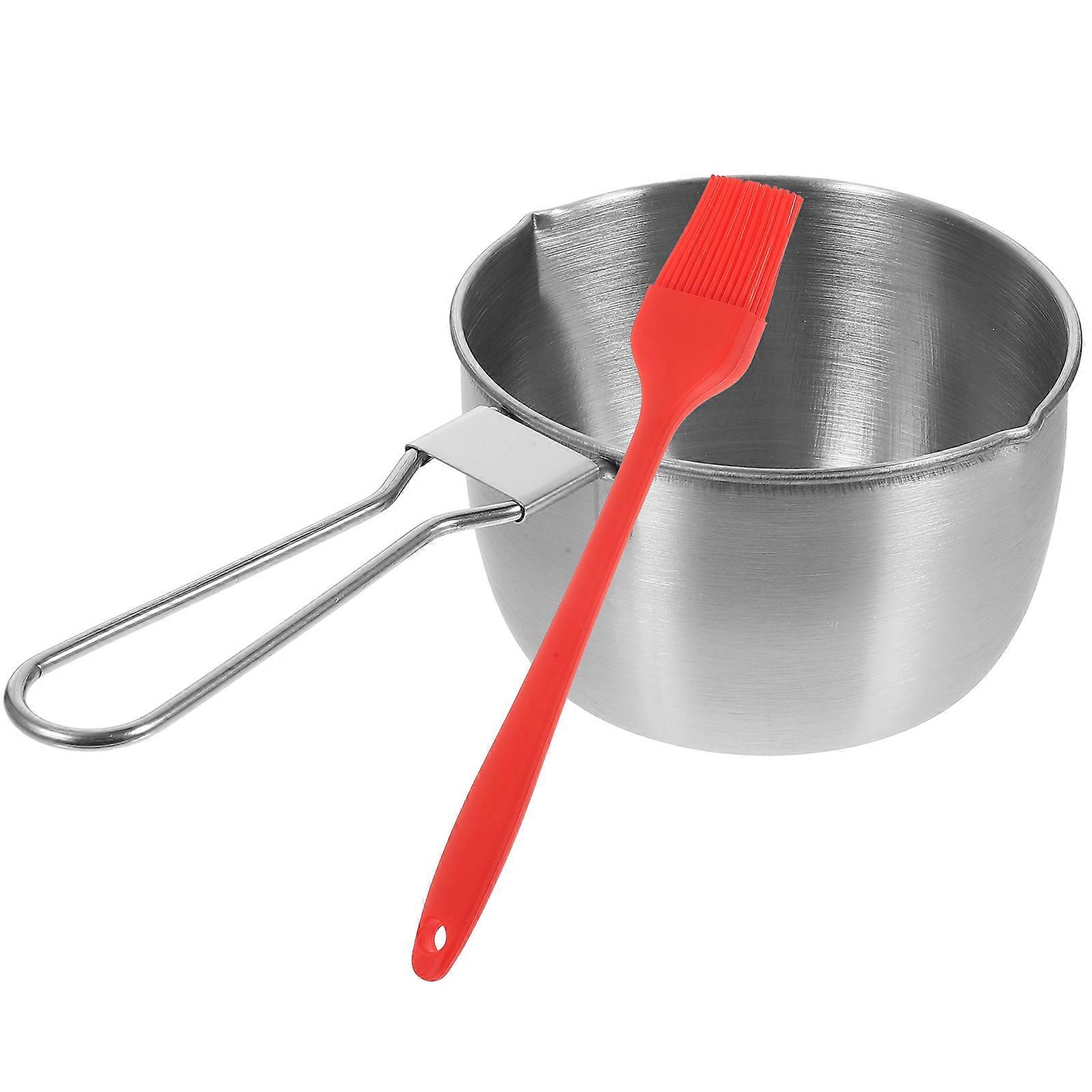 Multipurpose Sauce Pan Home Users High Temperature Resistance Silicone Brush 1Set