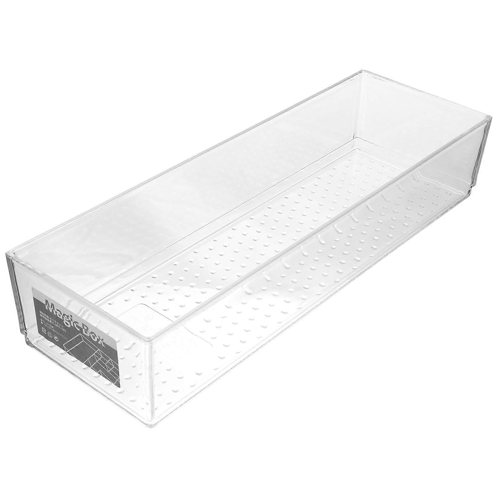 Drawer Storage Box Plastic Organizer for Cosmetics with Partition Storage Container
