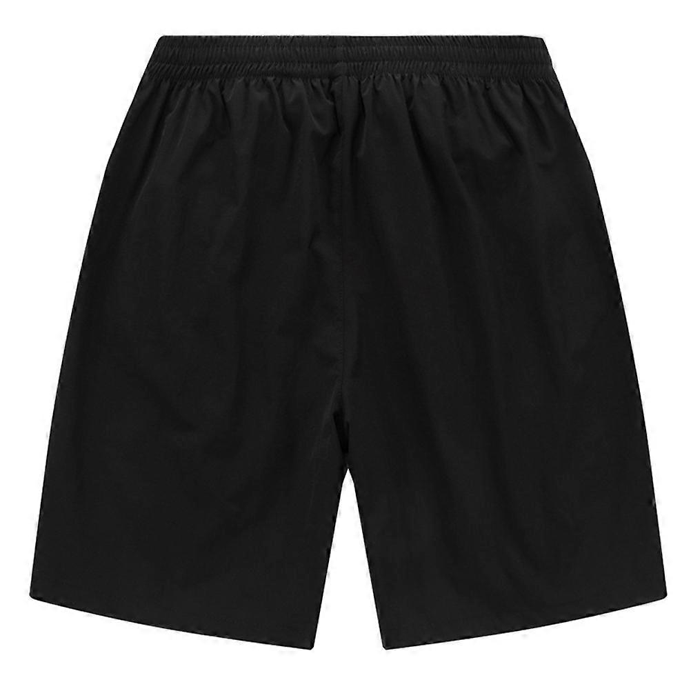 Cotton Shorts For Men Athletic Use Black Durable 1Pack