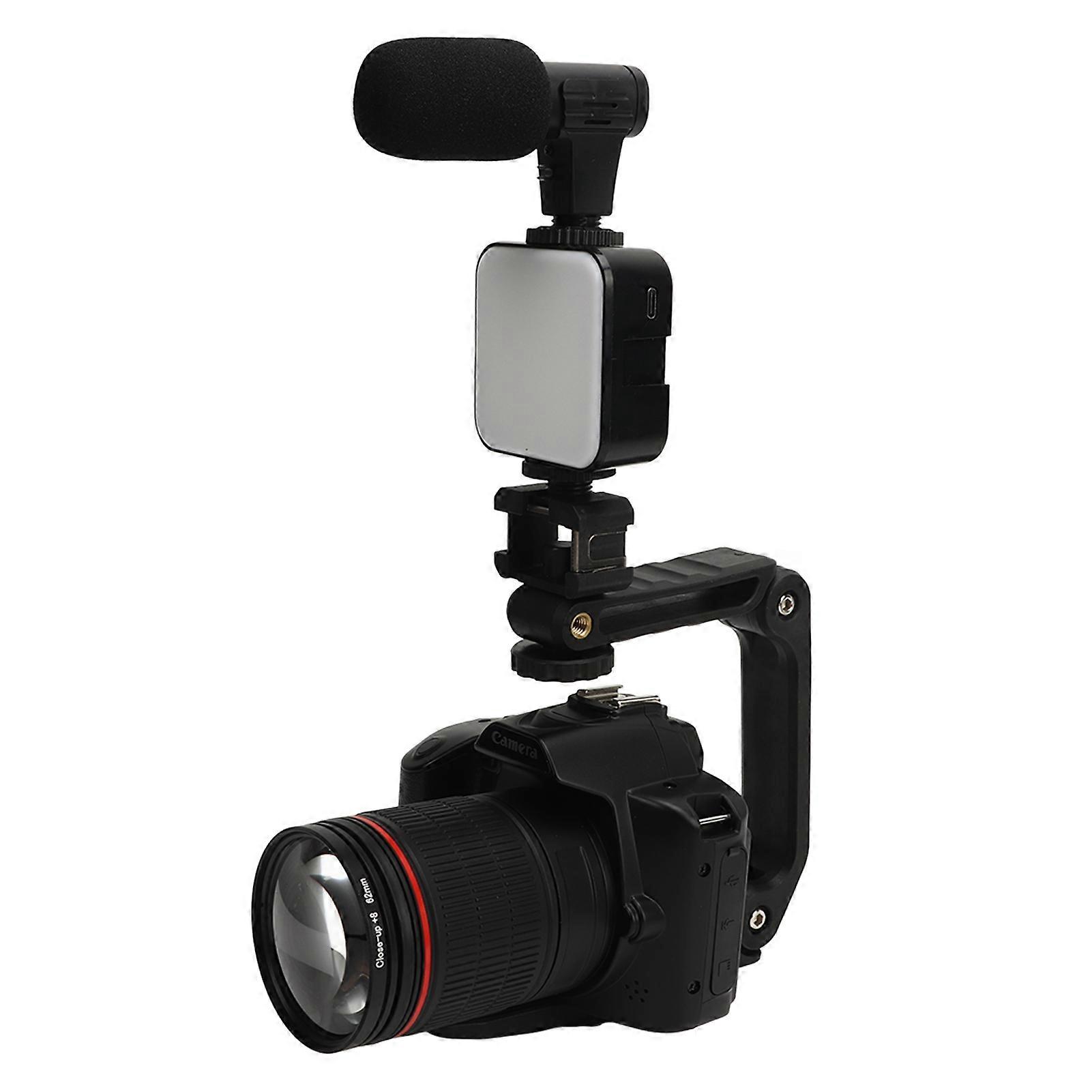 4K 64MP HD Night Vision Digital Camera 3in IPS Color Display WIFI Digital Camera 16X Digital Zoom 120 Degree Wide Angle with Fill Light 