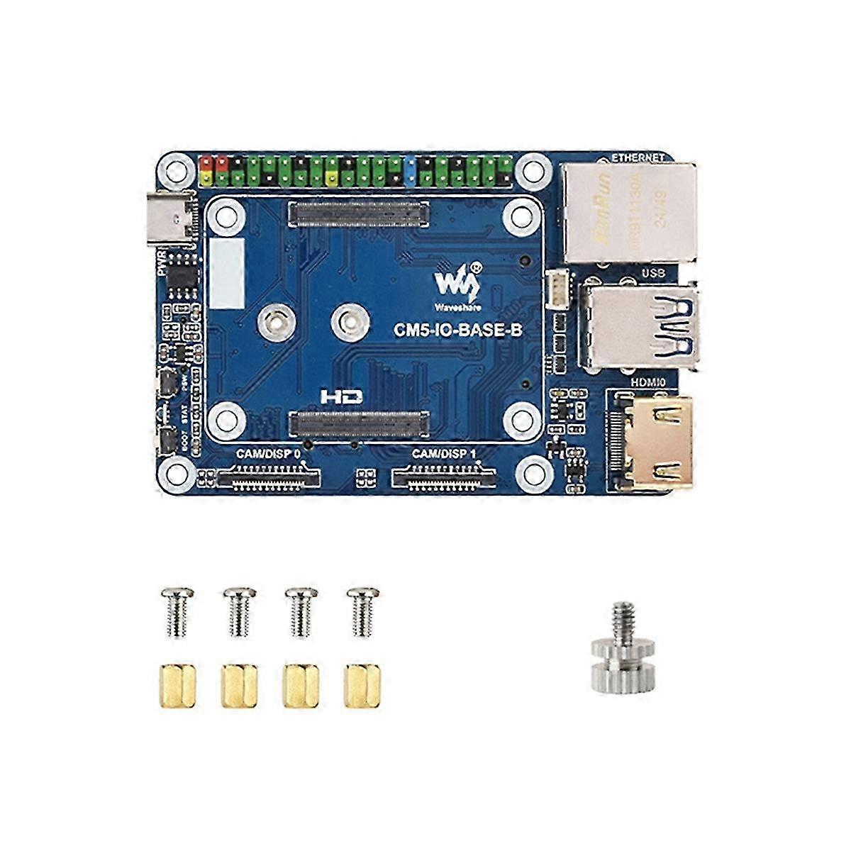 Waveshare for Raspberry Pi Compute Module 5 CM5 Base Board hwy