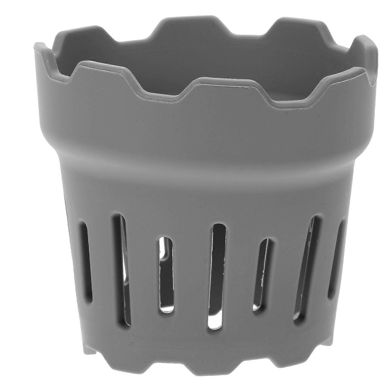 Coffee Mug Drying Rack for Cups and Glasses in Kitchen Use Square Shape Grey 9.50X9.20X6.50CM Material Drying 1Pcs