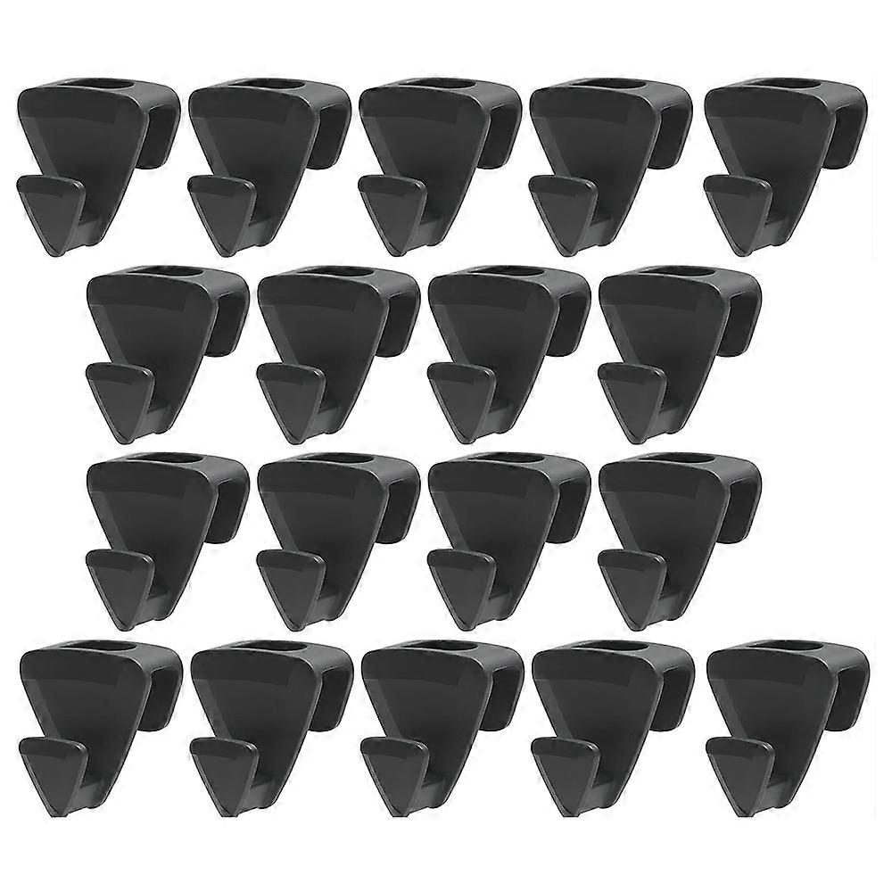 18Pcs Clothes Hanger Connector Hooks Wardrobe Save Space Organizer Hooks