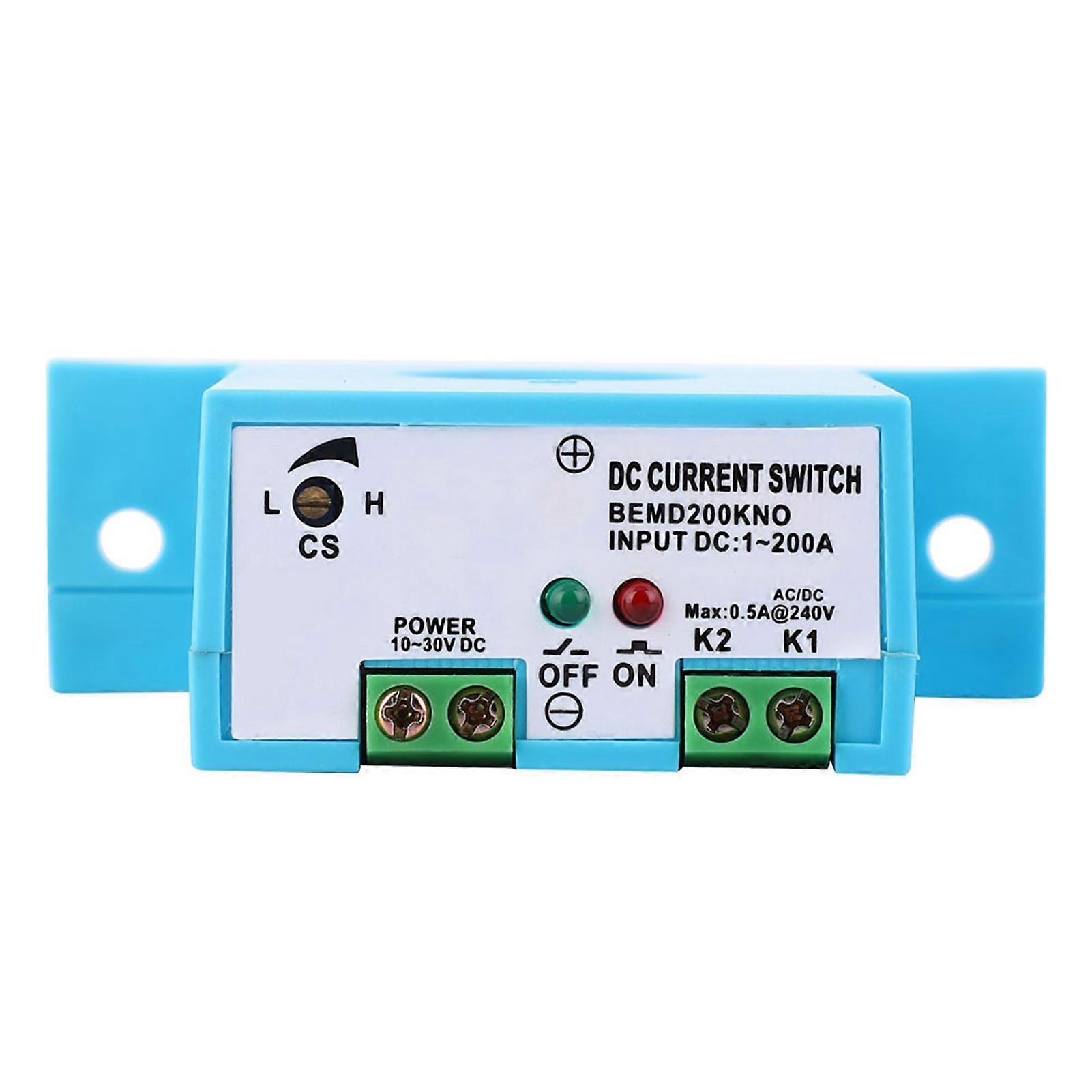 1-200A DC 10-30V Explosion-proof Adjustable AC Current Sensing Switch (Normally Open)