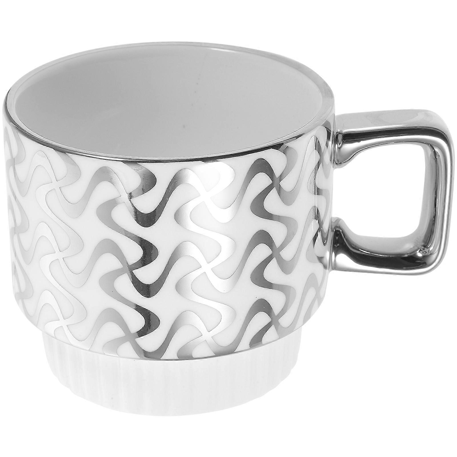 Ceramic Mugs Pottery Coffee Cups Craftsmanship Christmas present for Family Members 1Set