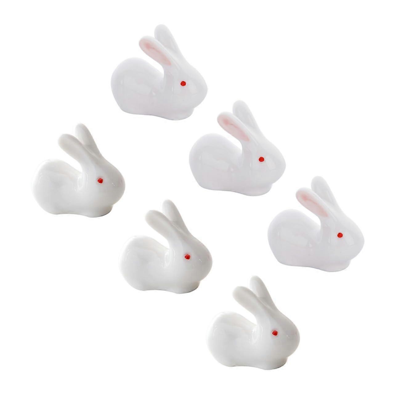 Pack of 6 Chopsticks Rest Multifunctional Holder for Ramen Bowl